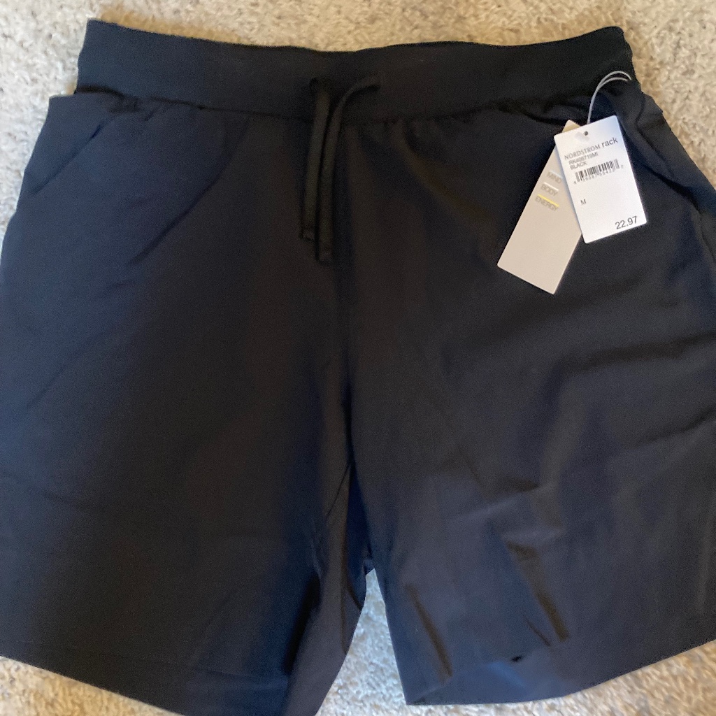 Nwt Zella Black Shorts